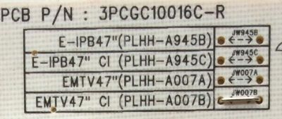 FUENTE / BACKLIGHT / VIZIO 0500-0412-1360 / 3PCGC10016C-R / 50004121360 / PLHH-A007B / EMTV47"CI / MODELO E471VLE LATKKJCN	 - Imagen 2
