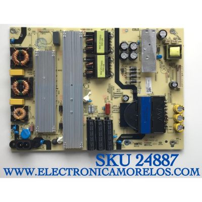 FUENTE DE PODER PARA TV JVC / NUMERO DE PARTE 514C7001M04 / TV7001-ZC02-01 / E021M425-J3 / E168066 / KB-5150 / PANEL´S JE695R3HB9L / T750QVR04.0 / MODELOS LT-70MAW795 / RTRU7027-US / E4AA70R / 100012588 (70 PULGADAS) / WR75UX4200