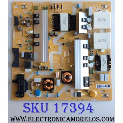 FUENTE DE PODER PARA TV SAMSUNG / NUMERO DE PARTE BN44-00932A / L65E6N_NHS / BN4400932A / PANEL CY-NN065HGLV2H / MODELOS UN65NU6900 / UN65NU6950 / UN65NU710D / UN65NU740D / UN65NU7100 / UN65NU7200 / UN65NU7300 / QN65Q60TBFXZA AD02 / UN65TU7000FXZA UA06