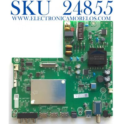 MAIN FUENTE (COMBO) PARA TV HISENSE·ROKU TV / NUMERO DE PARTE 279444 / RSAG7.820.9375/ROH / 40E600EUR / 36275-279444 / 2605L82B0 / G20140R / PANEL´S JHD396V1F01-TXL1\S1\GM\ROH / JHD396V1F01-TXL1\GM\MCKD-3\ROH / MODELO 40H4030F1 40E600EUR