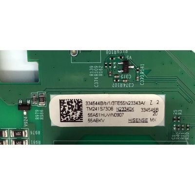 MAIN FUENTE ((COMBO)) PARA TV HISENSE 4K·UHD·HDR ((VIDAA)) / NUMERO DE PARTE 334544 / RSAG7.820.12970/ROH / 55A51HUV / 334545 / X02DE047196A / PANEL HD550H1U71-T0L3\S0\GM\ROH / DISPLAY HF550QUB-F20 / MODELOS 55A6KV / 55A65KV - Imagen 4