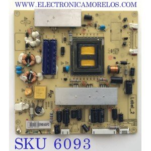 FUENTE PARA TV COBY / NUMERO DE PARTE ER966S-64240-P02 / ER966S /KB-5150 / E3-96614032-ER / WP1210063 / MI3-121026 / MODELO LEDTV3256