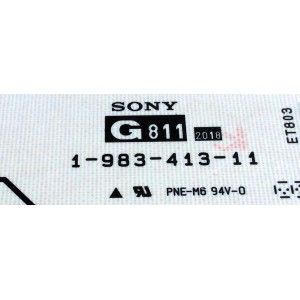 FUENTE DE PODER / SONY 1-474-720-11 / DPS-95 / JS001 / G811 A / 147472011 / 1-983-413-11 / DPS-95(CH) / Z01PDPS95P0W / 181006424 / PANEL T850QVF03.0 / MODELO XBR-85X900F - Imagen 3