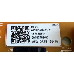 FUENTE DE PODER / 1-474-684-11 / 147468411 / 2955036304 / APDP-209A1 / SUSTITUTA 1-474-706-11 / PANEL V550QWSE09 / V550QWSE05 / MODELOS KD-55X720E / KD-55X727E / KD-55X700E / KD-55X725E / KD-55X706E / XBR-55X800E / XBR-55X807E / XBR-55X806E / XBR-55X805E - Imagen 2