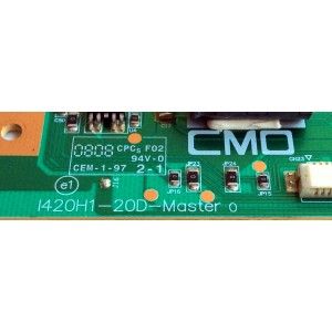 BACKLIGHT INVERTER MASTER / LG 27-D020744 / I420H1-20D-A001A / I420H1-20D-Master / T87I028.07 / PANEL V420H1-L12 REV.C1 / MODELOS 42LG50-UA / 42LG50-UA AUSHLJM - Imagen 3