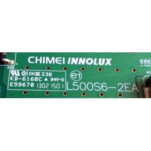 LED DRIVER / SEIKI 27-D085130 / L500S1-2EA-C003 / F200015332-04 / L500S1-2EA / PANEL V500DK1-LS1 Rev.C1 / MODELOS SE50UY04 - Imagen 3