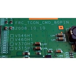 T-CON / SAMSUNG BN81-02393A / 35-D033792 / FRC_TCON_CMO_80PIN / PANEL V460H1-LH5 Rev.C1 / MODELOS LN46B640R3FXZA / LN46B650T1FXZA / LE46B650T2PXXN CN03 / LE46B679T2SXZG 0002 / LE46B679T2 / LE46B653 / LE46B653T / LE46B653T5 / MAS MODELOS EN DESCRIPCION - Imagen 2