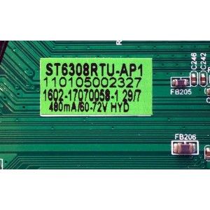 MAIN FUENTE (COMBO) PARA TV ELEMENT / NUMERO DE PARTE 110105002327 / ST6308RTU-AP1 / 120000831 / 120000830 / ST6308RTU-AP1-AK01 / 1602-17070058-1 / 983251 / 40E79317623B / PANEL LS390TU9P30 / MODELO  ELSW3917BF LE-39GD7-B4 - Imagen 3