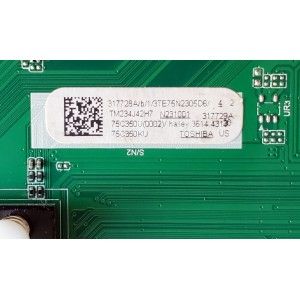 KIT DE TARJETAS PARA TV TOSHIBA·FIRE TV 4K·UHD·HDR / MAIN 317728 / TD.MT9020.703 / 317729 / T-CON 308271 / RSAG7.820.12014/ROH / FUENTE 301355 / RSAG7.820.10689/ROH / PANEL HD750Y1U72-TBL2K2 / DISPLAY HV750QUB-F91 / MODELO 75C350KU 75C350U - Imagen 7