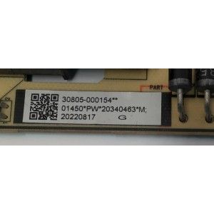FUENTE DE PODER ORIGINAL PARA TV TCL / NUMERO DE PARTE 30805-000154 / 40-L12DH4-PWD1CG / 11601-500069 / 20340463 / 20220817 / DISPLAY V500DJ7-QE1 REV.D5 / PANEL LVU500NDEL / MODELOS 50G31 / 50S451 / 50S455 - Imagen 3