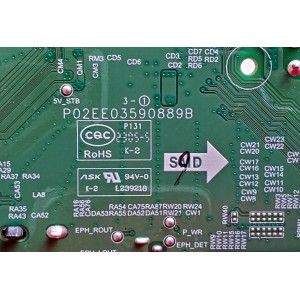 KIT DE TARJETAS PARA TV TOSHIBA·FIRE TV 4K·UHD·HDR / NUMERO DE PARTE MAIN FUENTE 323264 / TPD.T962X3.PC702 (T) / NUMERO DE PARTE T-CON 313436 / RSAG7.820.11133/ROH / PANEL HD500Y1U52-T0LB\S0\SM\ROH / DISPLAY T500QVN04.1 / MODELO 50C350LU - Imagen 3