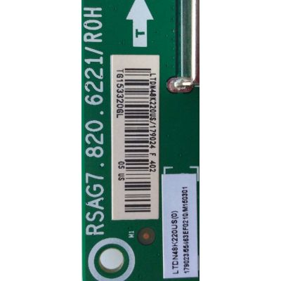 MAIN / INSIGNIA 179024 / RSAG7.820.6221/ROH / 179023 / LTDN48K220US(0) / PANEL HD480DF-B32\S2\GM\BBY\ROH / DISPLAY LSC480HN05-K01 / MODELO NS-48D420NA16 - Imagen 2