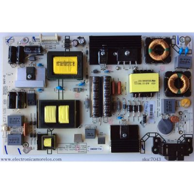 FUENTE DE PODER PARA TV INSIGNIA / NUMERO DE PARTE 174611 / RSAG7.820.5687/ROH / HLL-4855WC / CQC13134095636 / PANEL'S HD480DF-B32\S2\GM\BBY\ROH / HD500DF-B57(10)\T1\S1\GM\ROH / MODELOS NS-48D420NA16 / NS-50D550NA15 / LTDN48K220