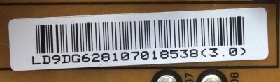 FUENTE LG EAY62810701 / EAX64905601 / 3PCR00111A / PLDK-L200A / LGP55-13PL2 / PANEL LN51M550060V12 / MODELOS 55LN541C-UA / 55LN549E-UA / 55LN5100-UB / 55LN5200-UB / 55LN5400-UA / 55LN5600 / 55LN5700 / 55LN5710 / 55LN5790 / 55LA6200 / 55LA6205 / 55LA6200 - Imagen 2
