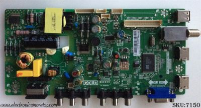 MAIN FUENTE (COMBO) PARA TV / NUMERO DE PARTE T8-28LATL-MA1 / TP.MS3393T.PB710 / MS39PV / GLE951968A / V8-MS39PVL-LF1V026 / 02-SHY39V-CFLA01 / L14120181