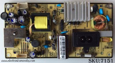 FUENTE DE PODER PARA TV TCL / NUMERO DE PARTE 81-PBE019-PW4 / SHG1904A-101H / CQC09001032302 / DLBB260 / SH14031795