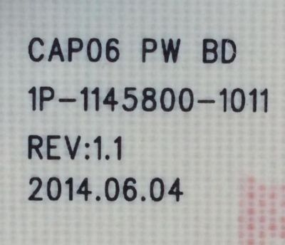 FUENTE DE PODER / VIZIO 09-60CAP060-00 / 1P-1145800-1011 / P602--CAP06 / PARTE SUSTITUTA 09-60CAP090-00 / MODELOS P602UI-B3 / P602UI-B3 LFTRRDAR / P602UI-B3 LFTRRDAQ - Imagen 3