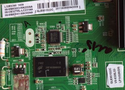 MAIN PARA TV TCL / NUMERO DE PARTE 08-MS63003-MA200AA / 40-MS63LA-MAC2HG / 08-CS32TML-LC231AA / 08-MS63001-MA300AA / MODELO L32E5390 - Imagen 2