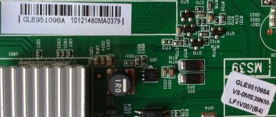 MAIN PARA TV TCL NUMERO DE PARTE GLE951098A / 40-0MS39N-MAB2HG / V8-0MS39NM-LF1V007(B4) - Imagen 2