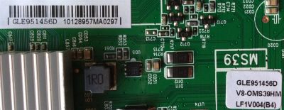 MAIN PARA TV TCL / NUMERO DE PARTE GLE951456D / 40-0MS39N-MAB2HG / V8-OMS39HM-LF1V004 / V8-OMS39HM-LF1V004(B4) / MODELO L40B2800 - Imagen 2