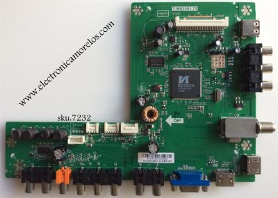 MAIN PARA TV  EKT NUMERO DE PARTE 02-TCB391-CF0 / B13041903 / T.MS3391.73 / 4A-LCD280-CS2GTA