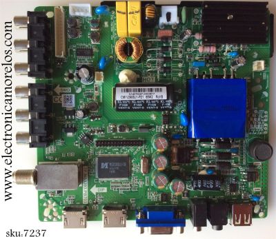 FUENTE / MAIN / INSIGNIA N14070027 / TP.MS3393.PB703 / 821-3393T-12201 / MODELO NS-29D310NA15	