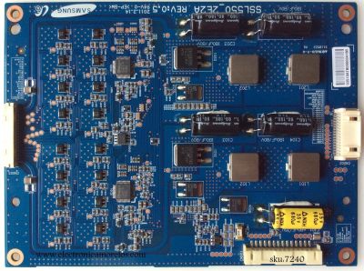 LED DRIVER / BUSH SSL550_2E2A / SSL550_2E2A REV:0.5 / 3518A / MODELO LE-55GB2A	