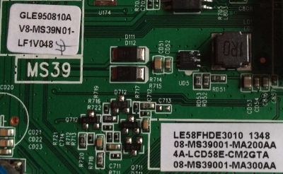 MAIN / TCL 4A-LCD58E-CM2GTA / 08-MS39001-MA200AA / 08-MS39001-MA300AA / MODELO LE58FHDE3010	 - Imagen 2