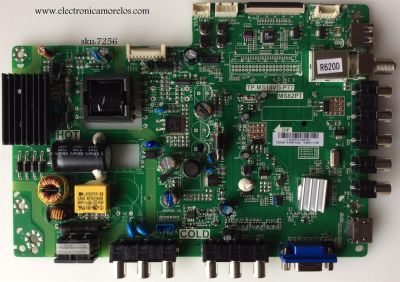 MAIN FUENTE (COMBO) PARA TV TCL / NUMERO DE PARTE GLE951096A / TP.MS18VG.P77 / MS82PT / L14030618 / 02-SHY82P-CFLA02T / V8-MS82PTL-LF1V080 / 3M182VGC-Z1