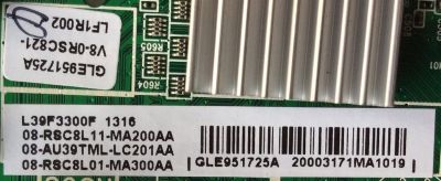 MAIN / TCL 08-RSC8L11-MA200AA / 08-AU39TML-LC201AA / 08-RSC8L01-MA300AA / 40-RSC803-MAE2HG / MODELO L39F3300F	 - Imagen 2