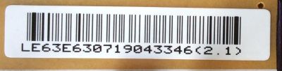 FUENTE DE PODER ORIGINAL PARA TV LG / NUMERO DE PARTE EAY63071904 / EAX65423701 (2.0) / 63071904 / LGP3942-14PL1 / SUSTITUTA EAY63071901 / PANEL NC420DUN-VUBP2 / NC390DUN VXBP1 / MODELOS 42LB5830 / 39LY560H / 42LY560H / 42LY570H / 42LB5600 / 39LB5600 - Imagen 2