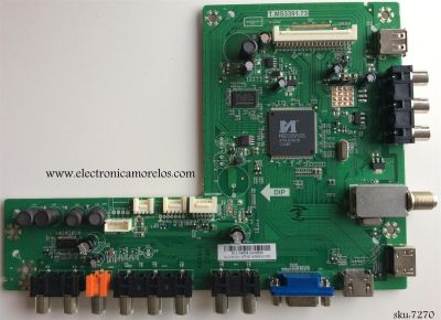 MAIN PARA TV ATVIO NUMERO DE PARTE B12104624 / V8-OMS3910-LF1V001 / T.MS3391.73 / 4A-LCD19E-CM3 / L19T2100	