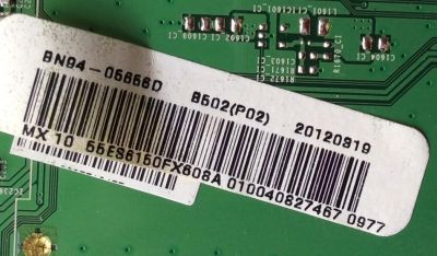 MAIN PARA TV SAMSUNG / NUMERO DE PARTE BN94-05656D / BN41-01812A / BN97-06933A / BN97-06430L / BN9405656D / PANEL LTJ550HJ08-V / MODELO UN55ES6150FXZA TS01 - Imagen 2