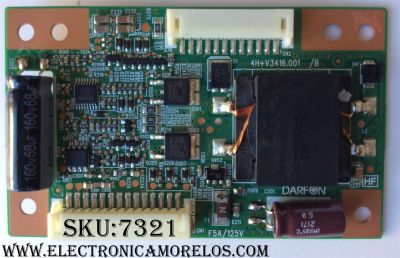 LED DRIVER / SANYO 55.39T03.D01 / 5539T03D01 / 4H+V3416.001 / MODELO DP39E23 P39E23-02	