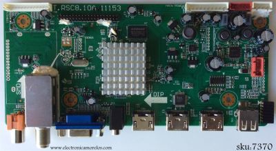 MAIN / SHARP 1A2E1206 / T.RSC8.10A 11153 / TI12145 / 899-M00-40N0 / MODELO LC-60E69U	