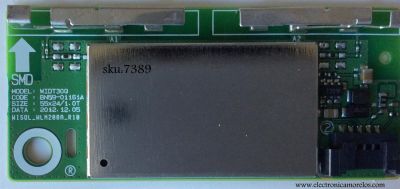 MODULO DE WI-FI / SAMSUNG BN59-01161A / WIDT30Q / MODELO UN55F6350AFXZA WH04	