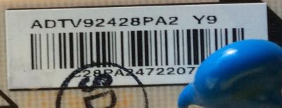 FUENTE DE PODER / SHARP ADTV92428PA2 / 715T3150-3 / MODELO LC-42SB45UT	 - Imagen 2