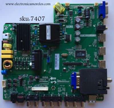 FUENTE / MAIN / SCEPTRE B14041897 / TP.MS3393.P712 / V400HJ6-PE1 / MODELO X405BV-FMQR8CNAV93CE	