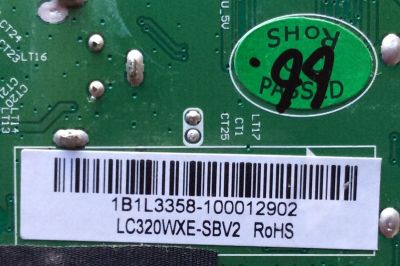 MAIN / SCEPTRE 1B1L3358 / T.RSC8.10A 11153 / T.RSC8.10A / 11153 / MODELO X322BV-HD	 - Imagen 2