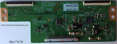 T-CON / LG 6871L-3454D / 6870C-0480A / 3454D / PANEL LC420DUE (FG)(A3) / MODELOS 42LY340C-UA.AUSWLJR / 42LB5800-UG.AUSWLJM / 42LB5800-UG.AUSWLJR / 42LB5800-UG.BUSWLJR / 42LB5600-UZ.BUSWLJR / 42LY540S-UA.AUSWLJR