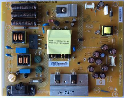 FUENTE DE PODER / SONY PLTVDL261XAV8 /  261XAV8  / 715G6699-P01-000-002E  /  MODELO KDL-32R300B / 	KDL-32R330B