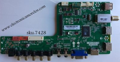 MAIN / SANYO B14010179 / T.MS3393T.78 / 3MS3393X-3 / MODELO DP58D34 P58D34-00	