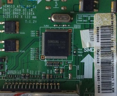 MAIN / SAMSUNG BN94-02679D / BN41-01181A / BN97-03226D / PARTES SUSTITUTAS BN96-11408E / BN96-11408A / BN94-02679U / MODELO LN32B360 / LN32B360C5DXZA CN01 - Imagen 2