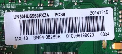 MAIN PARA TV SAMSUNG / NUMERO DE PARTE BN94-08289A / BN97-08125A / BN41-02206B / BN9408289A / PANEL CY-GH050HGNV9H / DISPLAY V500DK2-QS1 REV.J1 / MODELO UN50HU6950 / UN50HU6950FXZA WS02 - Imagen 2