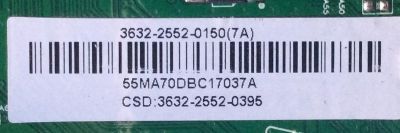 MAIN / VIZIO 3632-2552-0150 / 0171-2271-4657 / SUSTITUTAS 3632-2042-0150 / 3632-2332-0150 / 3632-2232-0150 / 3632-2442-0150 / 3632-2562-0150 / 3632-2412-0150 / 3632-2542-0150 / MODELO E320-A0 LAQFNLCP - Imagen 2