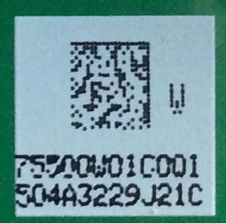 MAIN / VIZIO 755.00W01.C001 / 75500W01C001 / 75500W01G001 / E55/E65 2 / 14034-1 / 14034-1 / MODELO E55-C2 LWZ2SHAR	 - Imagen 2