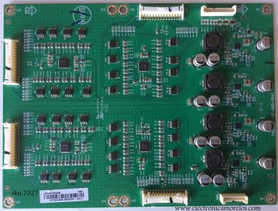 LED DRIVER PARA TV VIZIO / NUMERO DE PARTE LNTVEV13ZUAA9 / 715G6831-T0F-000-004I / 715G6831-T01-000-004I / PANEL TPT500DK-QS1 REV:SC1E / MODELOS P502UI-B1 / P502UI-B1E LTY6RKBQ - Imagen 1