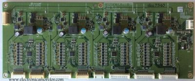 LED DRIVER PARA TV VIZIO / NUMERO DE PARTE 755.00602.0001 / 755006020001 / 13978-1 / 748.00609.0011 / MODELO P552Ui-B2 / P552Ui-B2 LWJJRNAQ