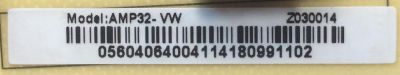 FUENTE DE PODER / VIZIO 056.04064.0041 / 56040640041 / AMP32-VW / MODELO E320-B2 LWZQPKFQ	 - Imagen 2