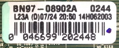 MAIN PARA TV SAMSUNG / NUMERO DE PARTE BN94-07777A / BN41-02257A / BN97-08902A / SUSTITUTA BN94-07917A / PANEL CY-VH055FGLV1H / DISPLAY LSF550FJ03-G02 / MODELOS UN55HU7200 / UA55HU7200WXXY TH01 / UN55HU7200FXZA TH01 / UN55HU7250 / UN55HU7250FXZA TH01 - Imagen 2